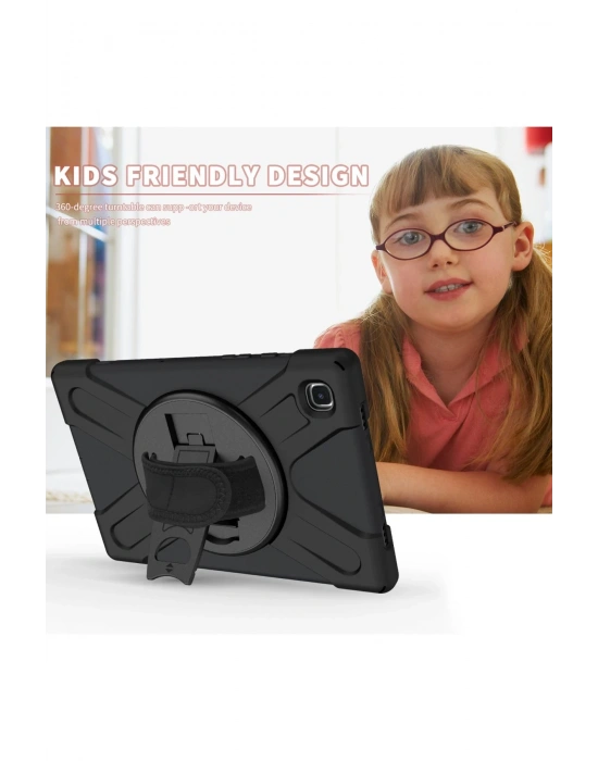 Newface Samsung Galaxy T500 Tab A7 10.4 Kılıf Amazing Tablet Kapak - Siyah