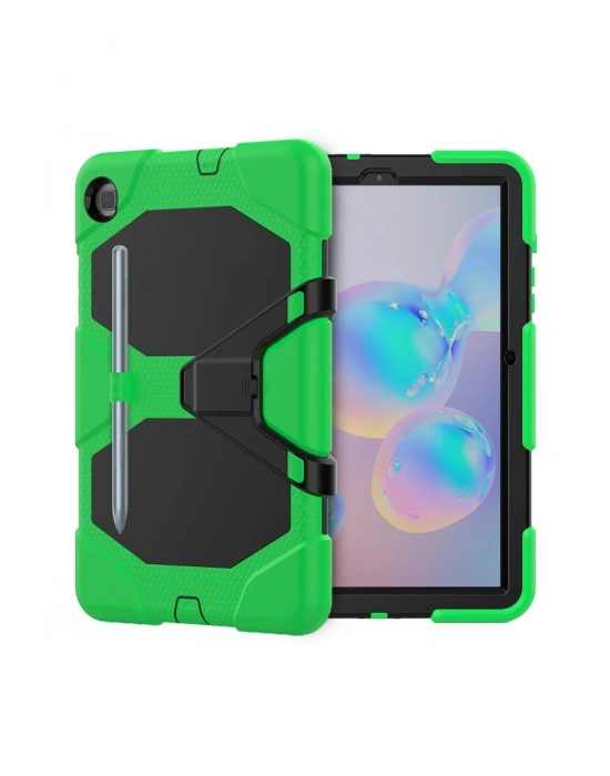 Newface Samsung Galaxy T500 Tab A7 10.4 Kılıf Griffin Tablet Kapak - Yeşil