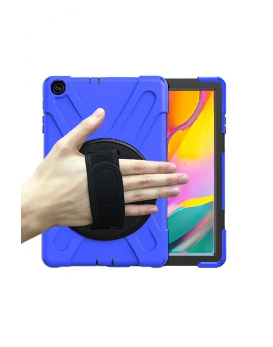 Newface Samsung Galaxy T510 Tab A 10.1 Kılıf Amazing Tablet Kapak - Mavi