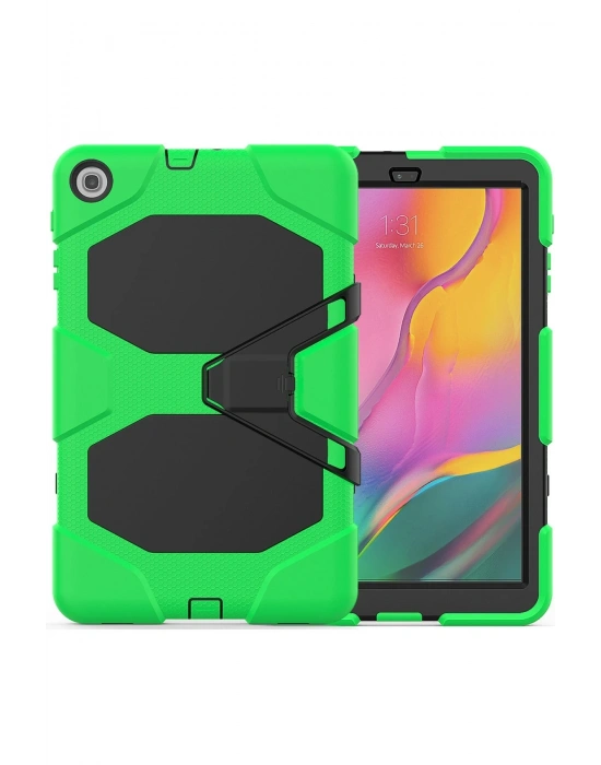 Newface Samsung Galaxy T510 Tab A 10.1 Kılıf Griffin Tablet Kapak - Yeşil