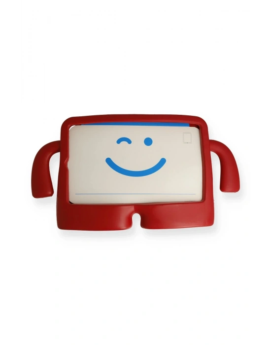 Newface Samsung Galaxy T510 Tab A 10.1 Kılıf Karakter Tablet Silikon - Kırmızı