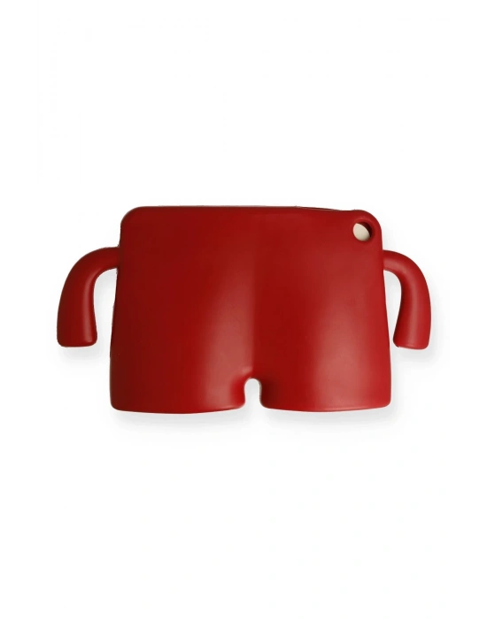 Newface Samsung Galaxy T510 Tab A 10.1 Kılıf Karakter Tablet Silikon - Kırmızı