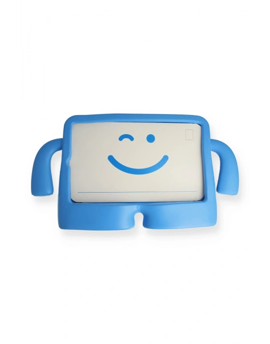 Newface Samsung Galaxy T510 Tab A 10.1 Kılıf Karakter Tablet Silikon - Mavi