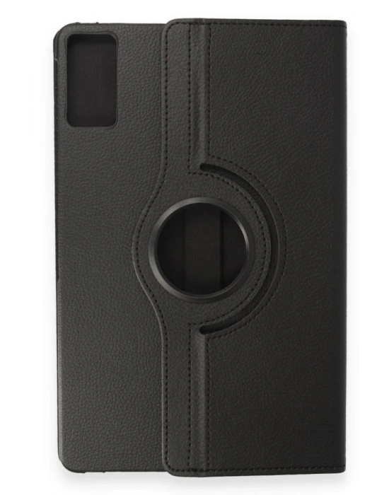 Newface Samsung Galaxy T550 Tab A 9.7 Kılıf 360 Tablet Deri Kılıf - Siyah