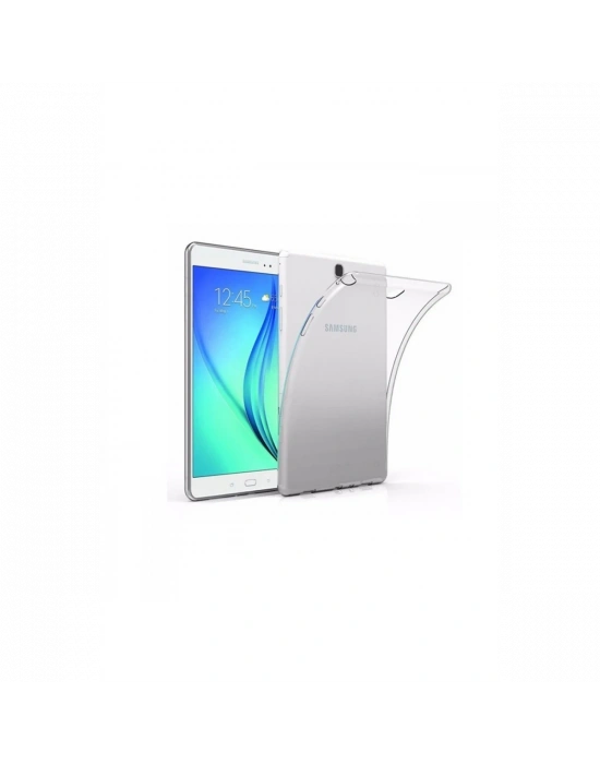 Newface Samsung Galaxy T560 Tab E 9.7 Kılıf Tablet Şeffaf Silikon
