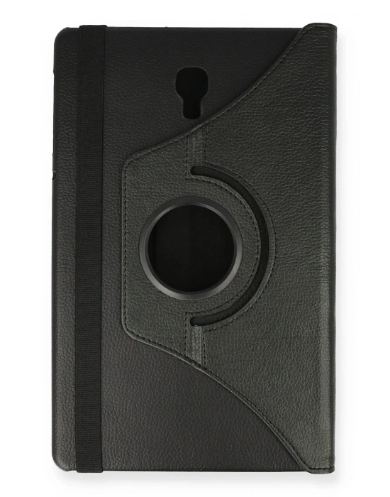 Newface Samsung Galaxy T590 Tab A 10.5 Kılıf 360 Tablet Deri Kılıf - Siyah
