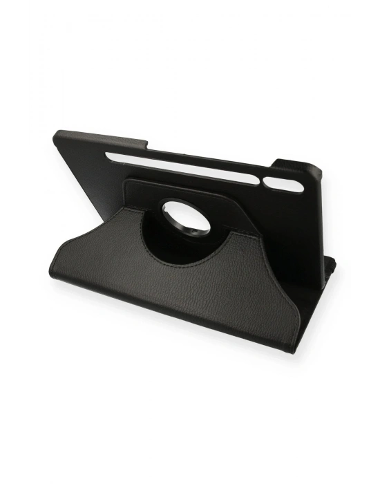 Newface Samsung Galaxy T860 Tab S6 10.5 Kılıf 360 Tablet Deri Kılıf - Siyah