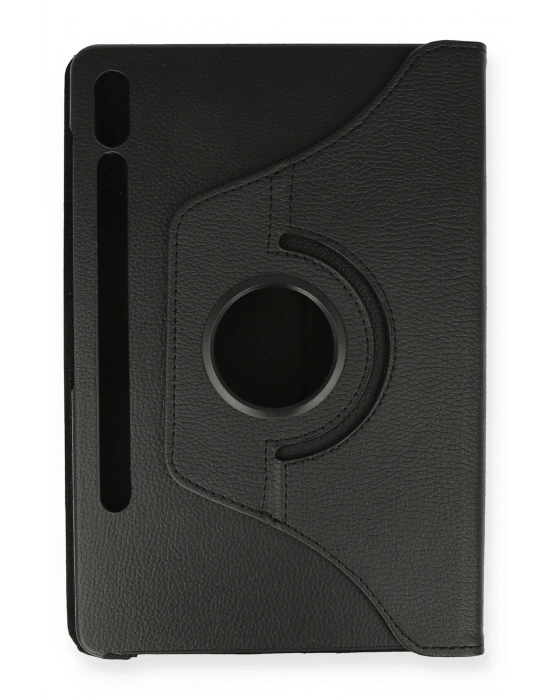 Newface Samsung Galaxy T860 Tab S6 10.5 Kılıf 360 Tablet Deri Kılıf - Siyah