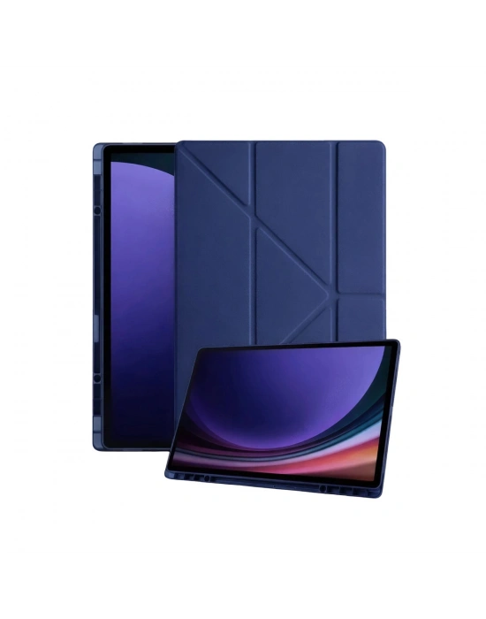 Newface Samsung Galaxy Tab A11 Kalemlikli Mars Tablet Kılıfı - Lacivert