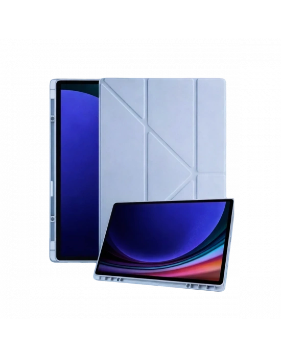 Newface Samsung Galaxy Tab A11 Kalemlikli Mars Tablet Kılıfı - Mavi