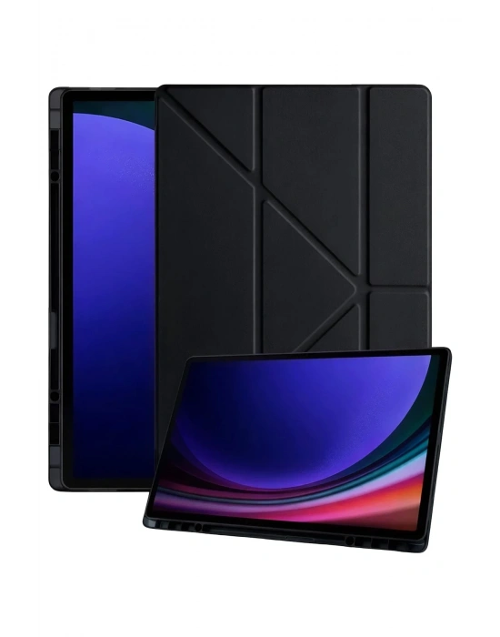 Newface Samsung Galaxy Tab A11 Kalemlikli Mars Tablet Kılıfı - Siyah