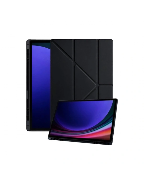 Newface Samsung Galaxy Tab A11 Kalemlikli Mars Tablet Kılıfı - Siyah