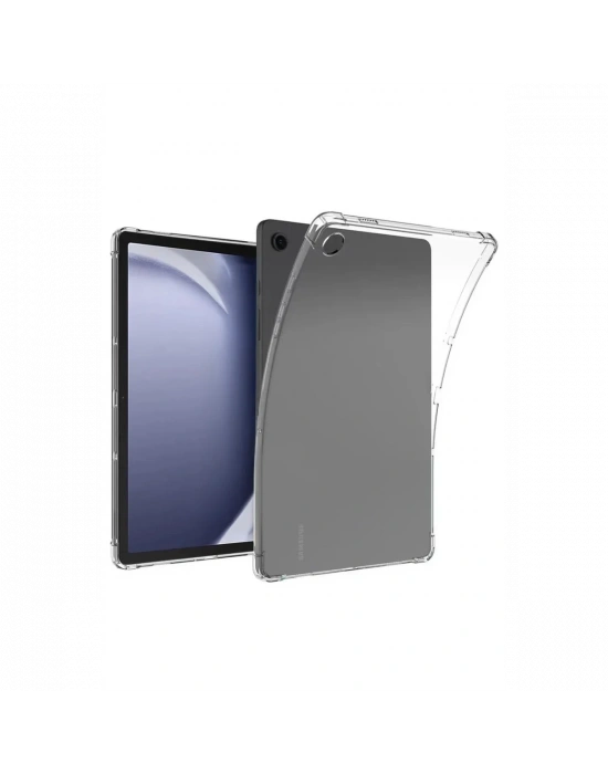 Newface Samsung Galaxy Tab A11 Plus Anti Shock Tablet Silikon - Şeffaf