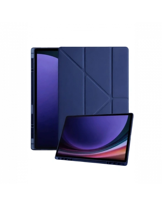 Newface Samsung Galaxy Tab A11 Plus Kalemlikli Mars Tablet Kılıfı - Lacivert