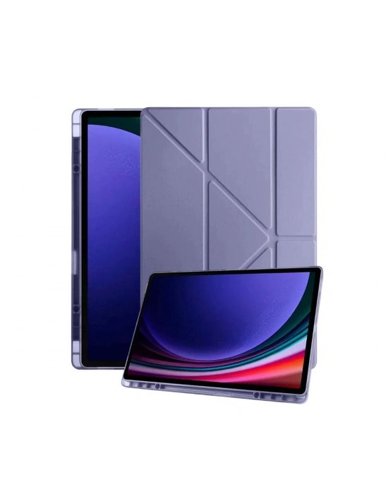 Newface Samsung Galaxy Tab A11 Plus Kalemlikli Mars Tablet Kılıfı - Lavender