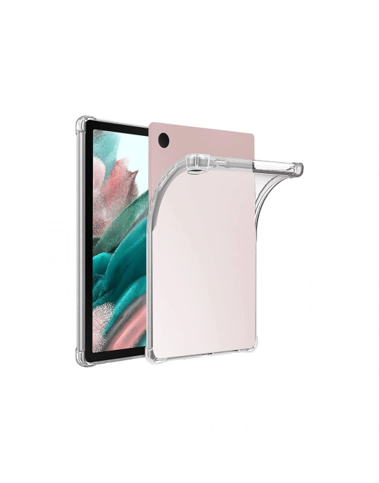 Newface Samsung Galaxy Tab A9 Kılıf Anti Shock Tablet Silikon - Şeffaf
