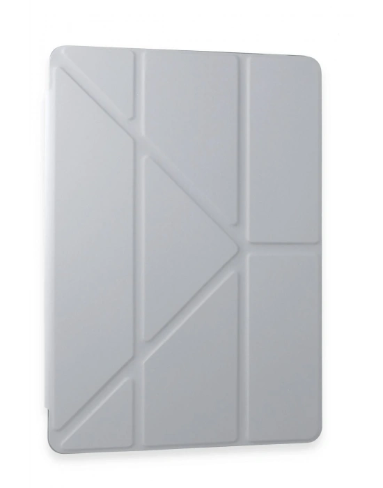Newface Samsung Galaxy Tab A9 Kılıf Kalemlikli Mars Tablet Kılıfı - Gri