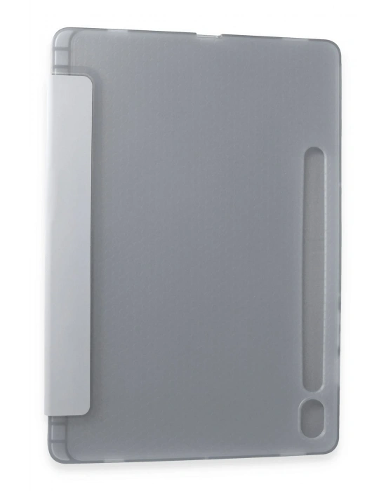 Newface Samsung Galaxy Tab A9 Kılıf Kalemlikli Mars Tablet Kılıfı - Gri