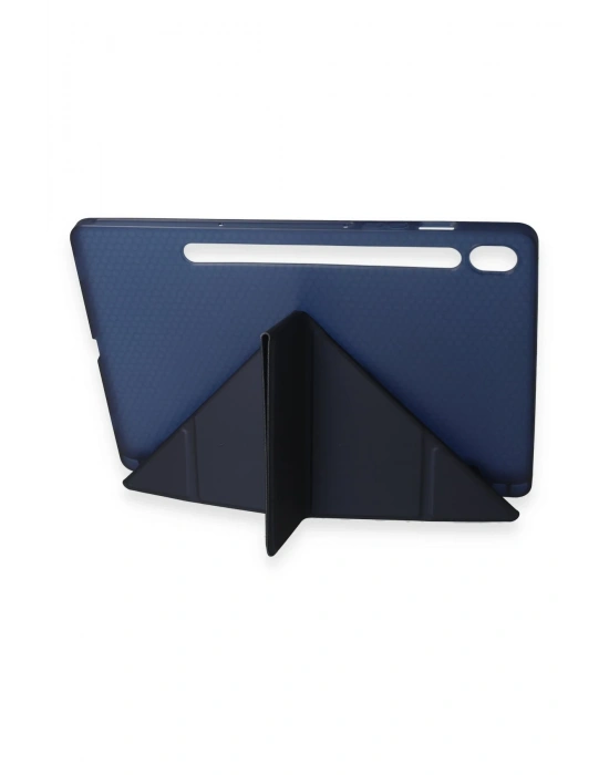 Newface Samsung Galaxy Tab A9 Kılıf Kalemlikli Mars Tablet Kılıfı - Lacivert