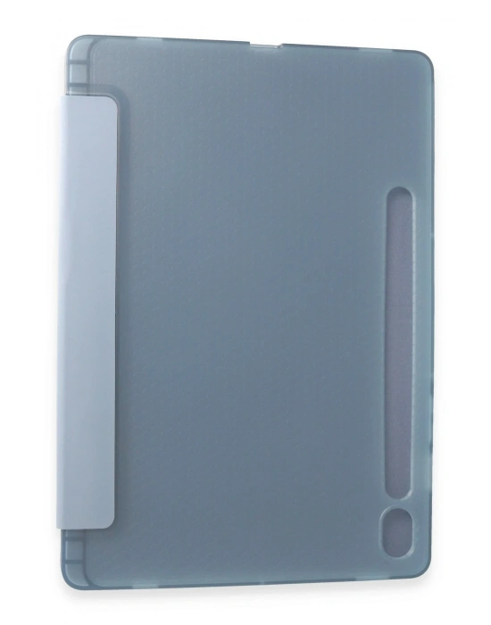Newface Samsung Galaxy Tab A9 Kılıf Kalemlikli Mars Tablet Kılıfı - Mavi
