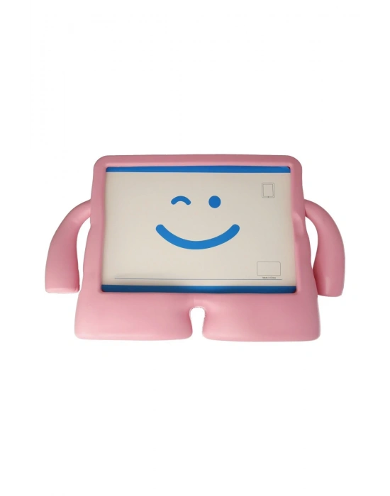 Newface Samsung Galaxy Tab A9 Kılıf Karakter Tablet Silikon - Açık Pembe