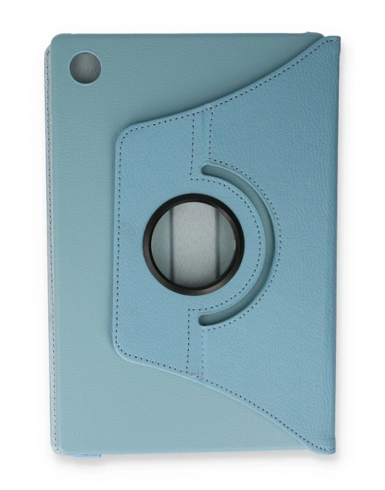 Newface Samsung Galaxy Tab A9 Plus Kılıf 360 Tablet Deri Kılıf - Turkuaz