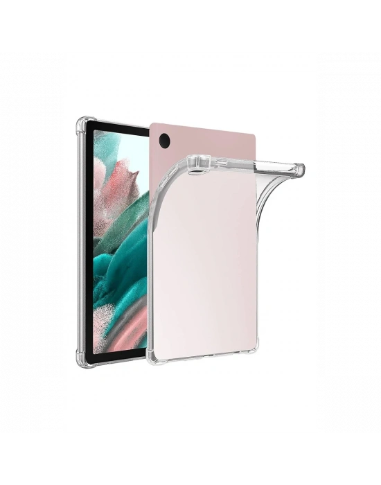 Newface Samsung Galaxy Tab A9 Plus Kılıf Anti Shock Tablet Silikon - Şeffaf