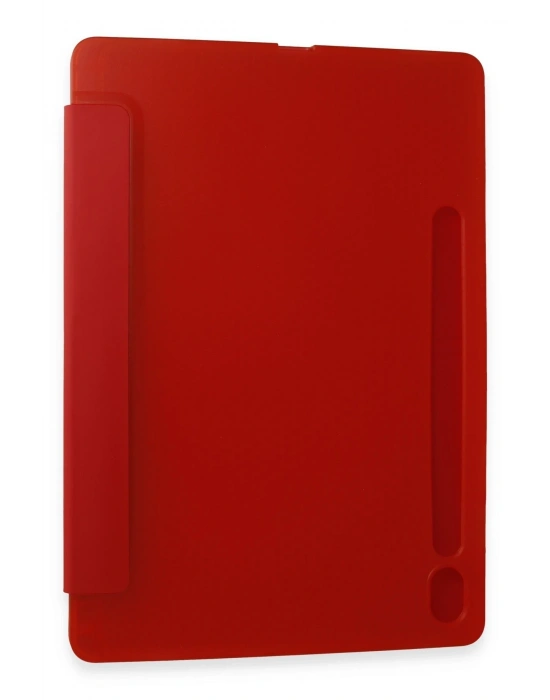 Newface Samsung Galaxy Tab A9 Plus Kılıf Kalemlikli Mars Tablet Kılıfı - Kırmızı