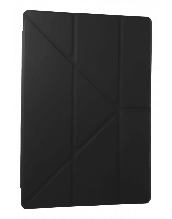 Newface Samsung Galaxy Tab A9 Plus Kılıf Kalemlikli Mars Tablet Kılıfı - Koyu Gri