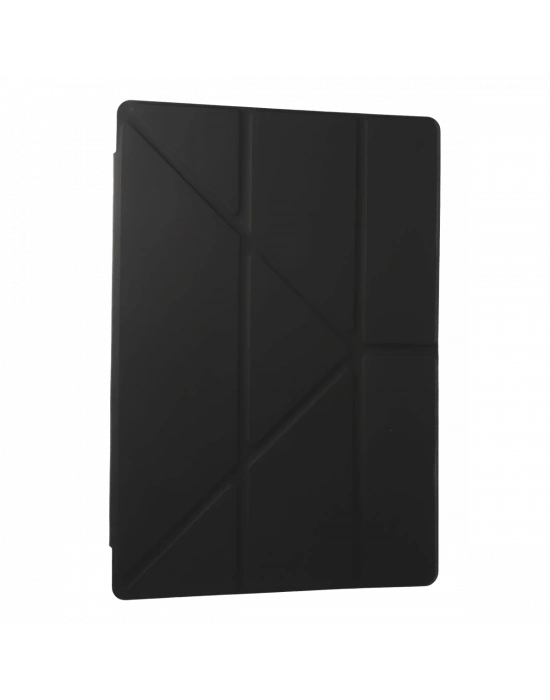 Newface Samsung Galaxy Tab A9 Plus Kılıf Kalemlikli Mars Tablet Kılıfı - Koyu Gri