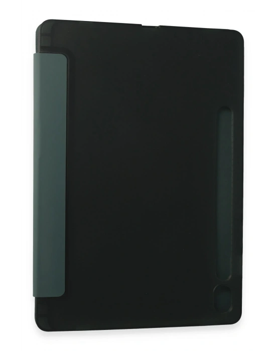 Newface Samsung Galaxy Tab A9 Plus Kılıf Kalemlikli Mars Tablet Kılıfı - Koyu Yeşil