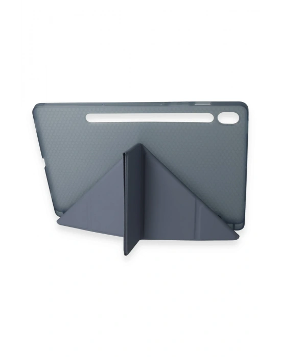 Newface Samsung Galaxy Tab A9 Plus Kılıf Kalemlikli Mars Tablet Kılıfı - Lila