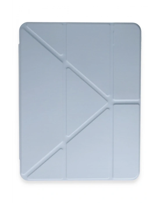 Newface Samsung Galaxy Tab A9 Plus Kılıf Kalemlikli Mars Tablet Kılıfı - Mavi