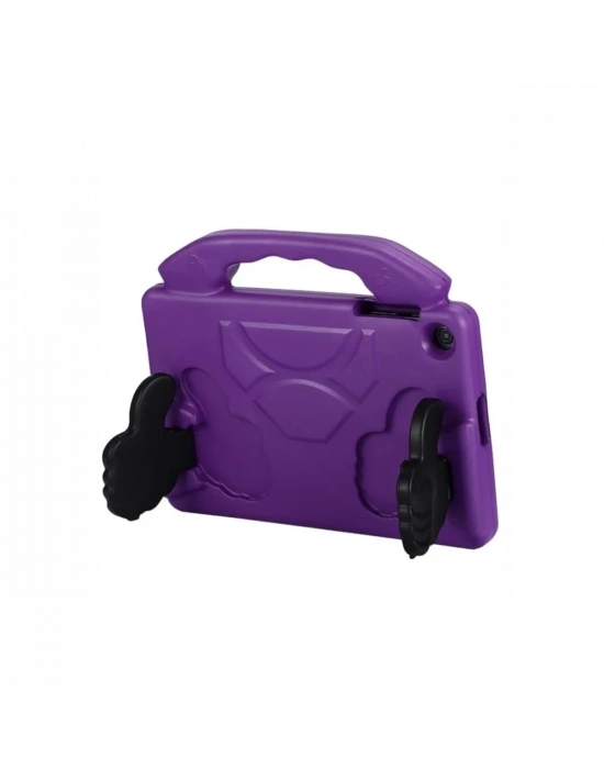 Newface Samsung Galaxy Tab A9 Plus Kılıf Like Stantlı Tablet Silikon - Mor