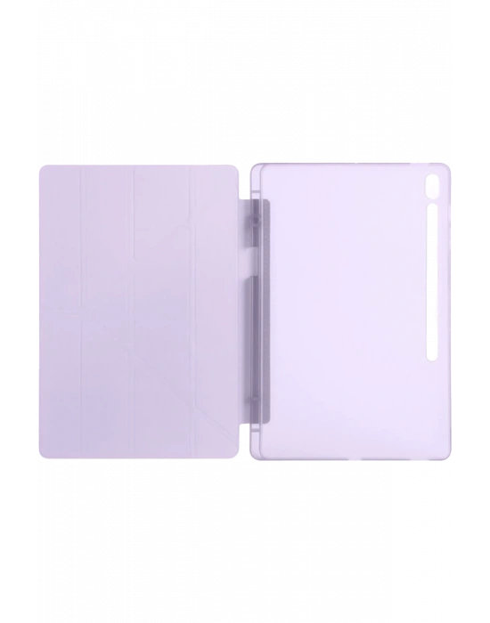 Newface Samsung Galaxy Tab S10 FE Plus 13.1 Kalemlikli Hugo Tablet Kılıfı - Lila
