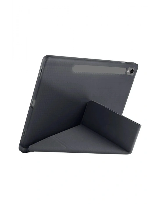 Newface Samsung Galaxy Tab S10 FE Plus 13.1 Kalemlikli Mars Tablet Kılıfı - Siyah