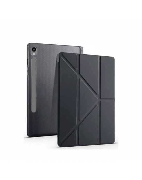 Newface Samsung Galaxy Tab S10 FE Plus 13.1 Kalemlikli Mars Tablet Kılıfı - Siyah