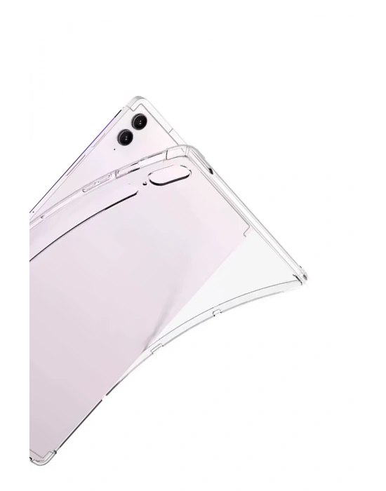 Newface Samsung Galaxy Tab S10 FE Plus 13.1 Kılıf Anti Shock Tablet Silikon - Şeffaf