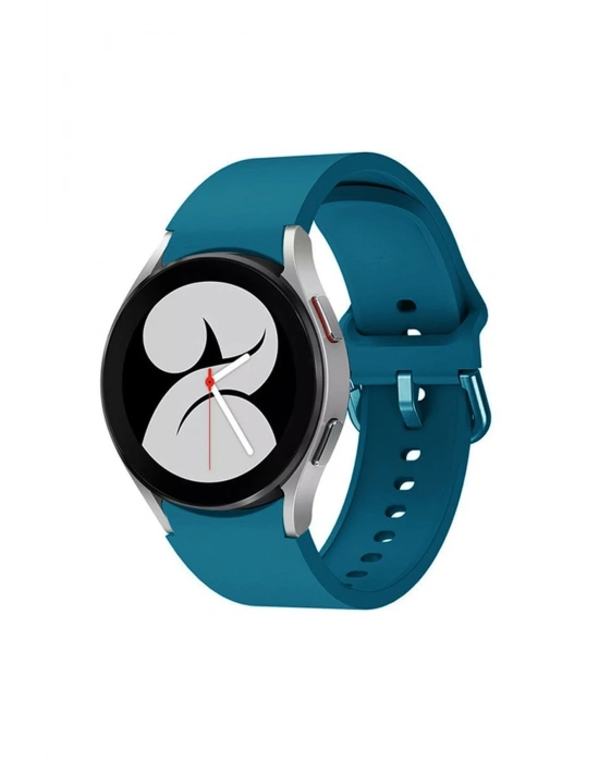 Newface Samsung Galaxy Watch 4 Klasik Kordon - Petrol Mavisi