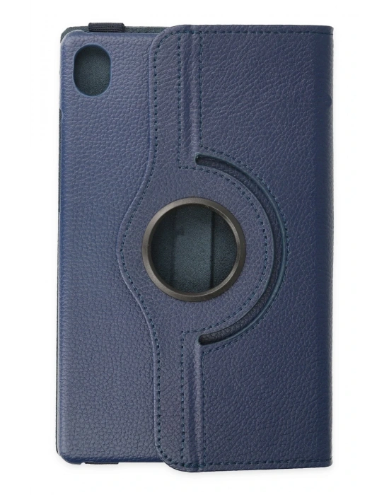 Newface Samsung Galaxy X510 Tab S9 FE 11 Kılıf 360 Tablet Deri Kılıf - Lacivert