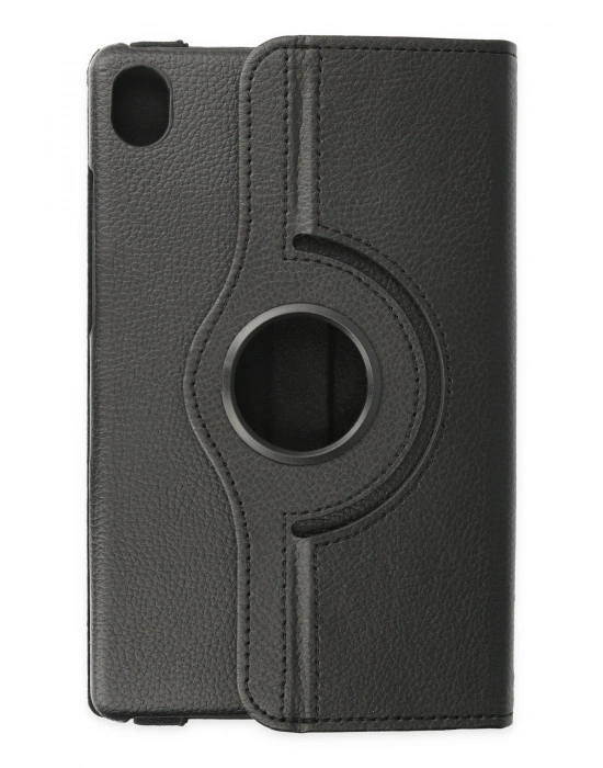 Newface Samsung Galaxy X510 Tab S9 FE 11 Kılıf 360 Tablet Deri Kılıf - Siyah