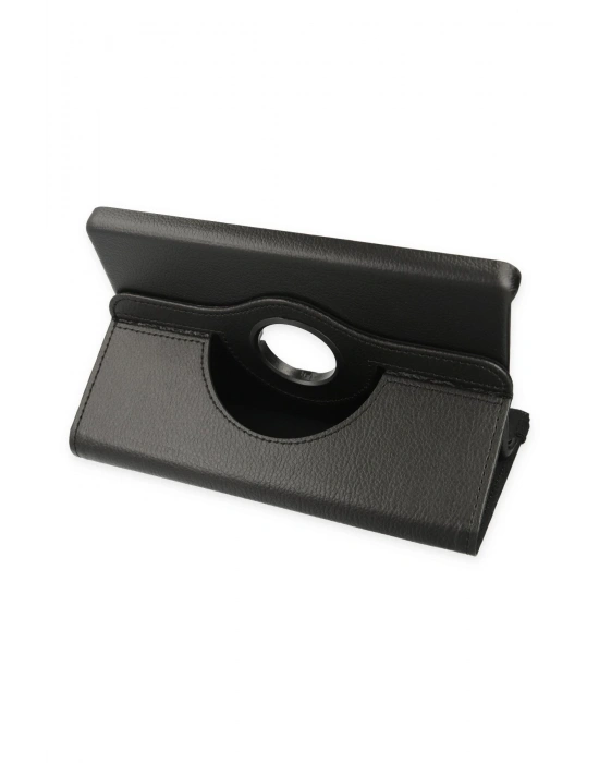 Newface Samsung Galaxy X510 Tab S9 FE 11 Kılıf 360 Tablet Deri Kılıf - Siyah