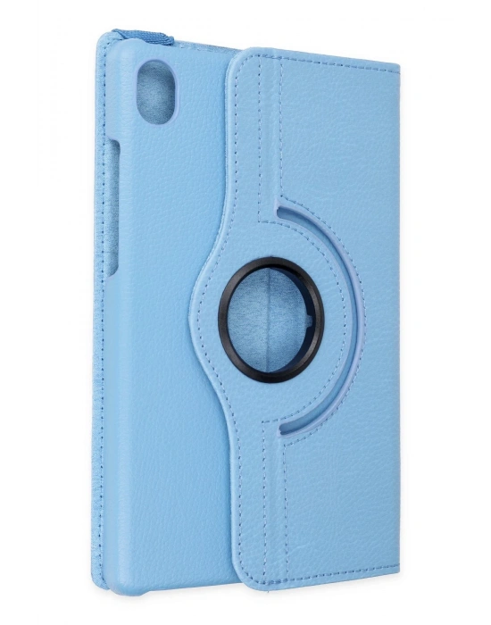 Newface Samsung Galaxy X510 Tab S9 FE 11 Kılıf 360 Tablet Deri Kılıf - Turkuaz