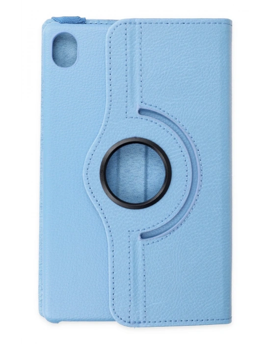 Newface Samsung Galaxy X510 Tab S9 FE 11 Kılıf 360 Tablet Deri Kılıf - Turkuaz