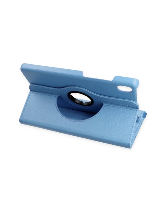 Newface Samsung Galaxy X510 Tab S9 FE 11 Kılıf 360 Tablet Deri Kılıf - Turkuaz