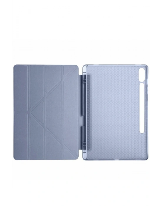Newface Samsung Galaxy X510 Tab S9 FE 11 Kılıf Kalemlikli Mars Tablet Kılıfı - Lavender