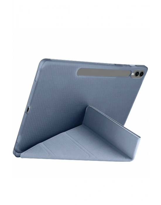Newface Samsung Galaxy X510 Tab S9 FE 11 Kılıf Kalemlikli Mars Tablet Kılıfı - Lavender