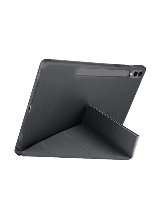 Newface Samsung Galaxy X510 Tab S9 FE 11 Kılıf Kalemlikli Mars Tablet Kılıfı - Siyah