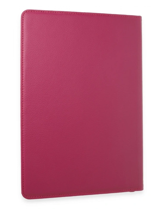 Newface Samsung Galaxy X610 Tab S9 FE Plus 12.4 Kılıf 360 Tablet Deri Kılıf - Pembe