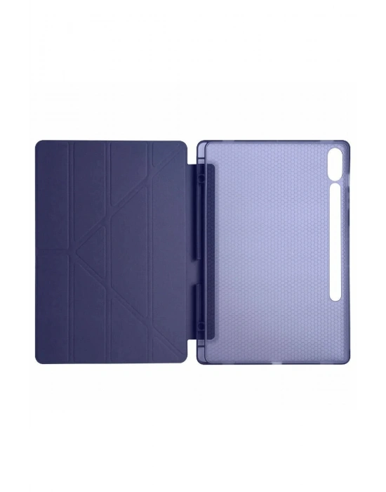 Newface Samsung Galaxy X610 Tab S9 FE Plus 12.4 Kılıf Kalemlikli Mars Tablet Kılıfı - Lacivert
